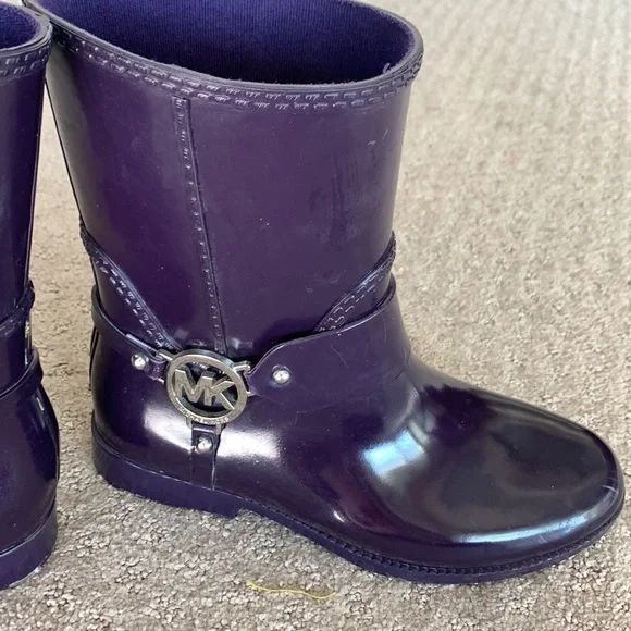 Michael Kors Purple Rain boots - Picture 7 of 7